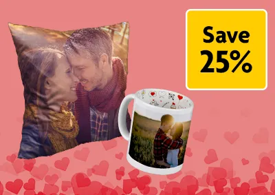 Valentine’s Day discount on personalised photo gifts – Morrisons Valentine’s range
