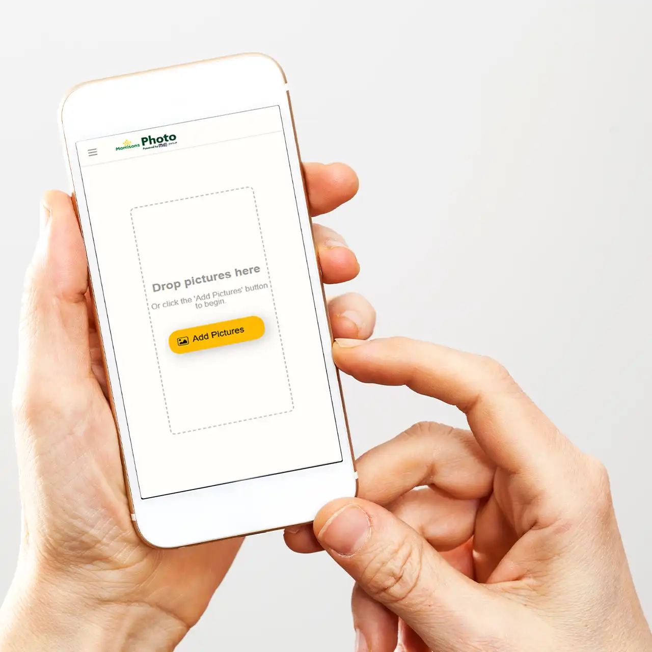Picture printing made simple with the handy Morrisons website Print your pictures straight from your smartphone using the website – snap, upload, done!