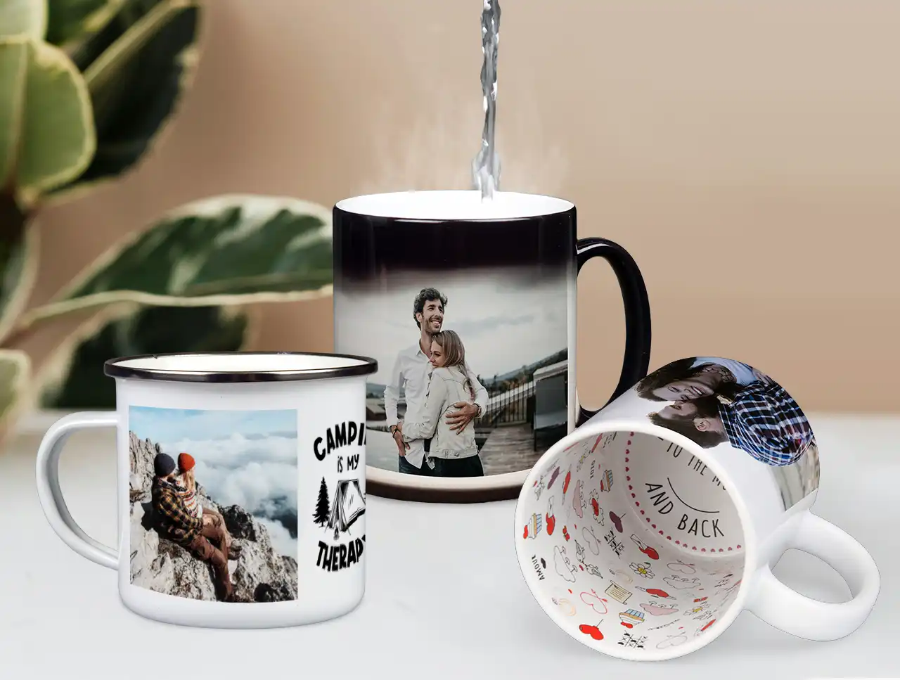 Huge range of personalised mugs with lovely design templates Create your own mug magic – add your photos, funny quotes or cheeky clipart and make it truly yours.