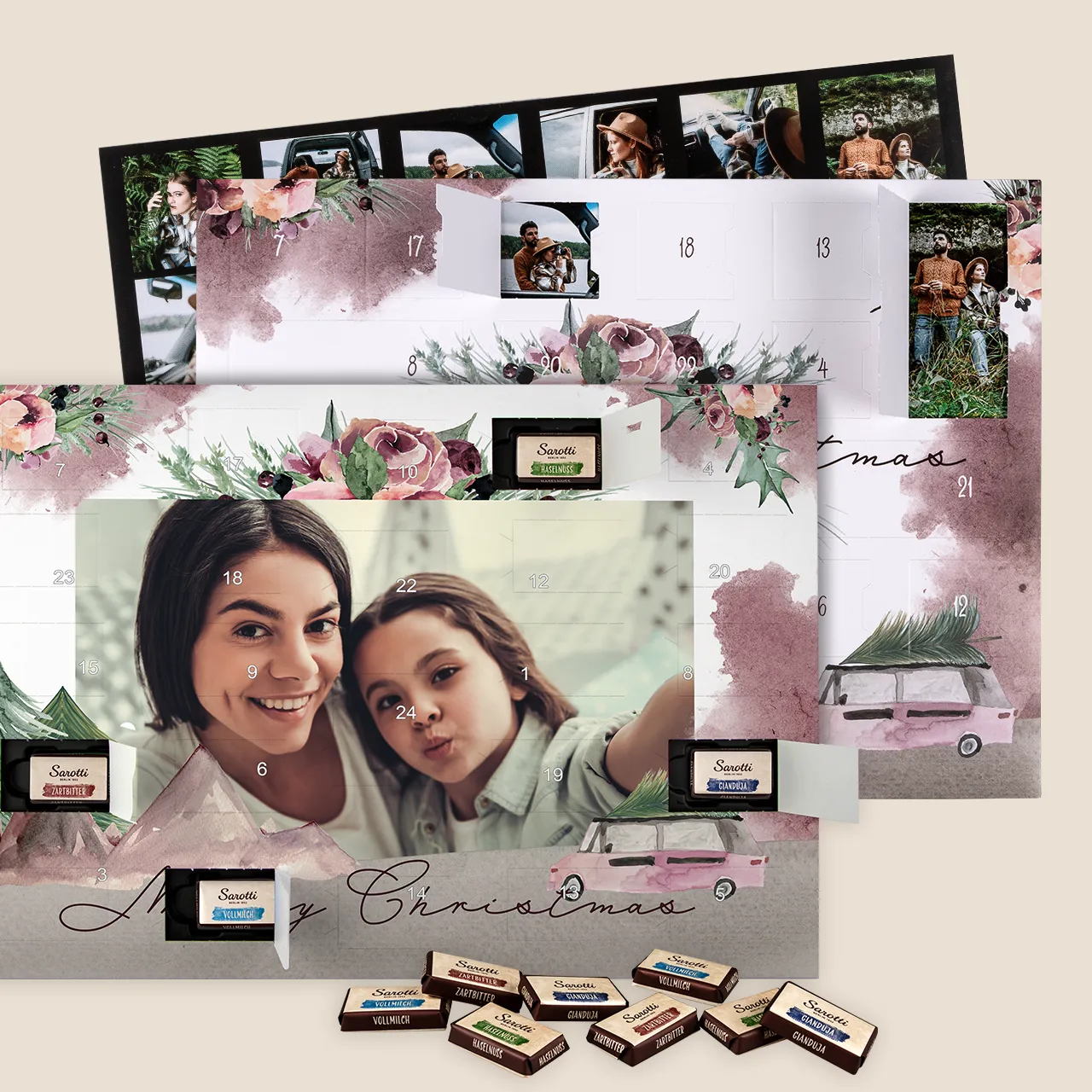 Discover the best Advent calendars 2025 – chocolate, photo and personalised advent calendars 2025 with personalised chocolate and sweet designs