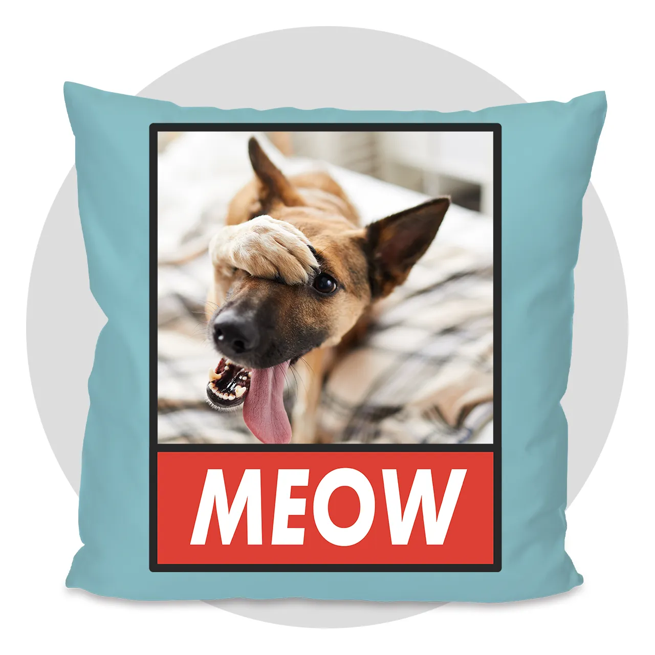Photo pillow, double-sides print, washproof Photo cushion with double-sided print. The cushions are washable and skin-friendly, making them perfect for snuggling up in.