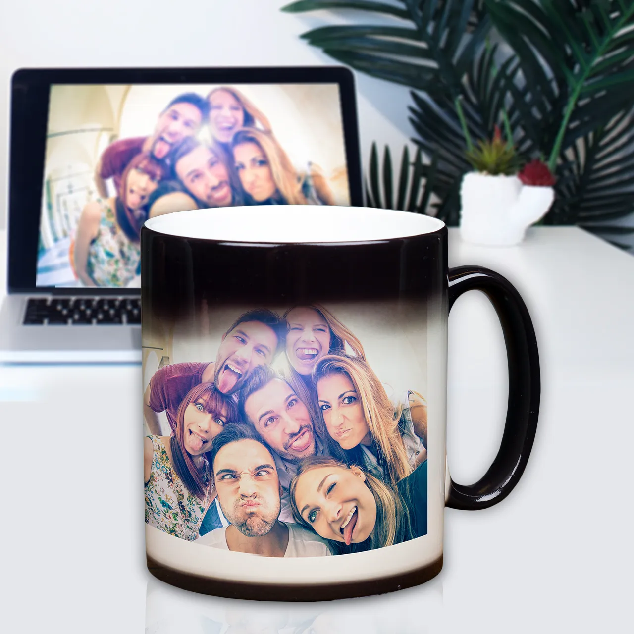 Create your own custom magic mug with our various designs! Design your own magic photo mug at Morrisons Photo with countless creative templates.