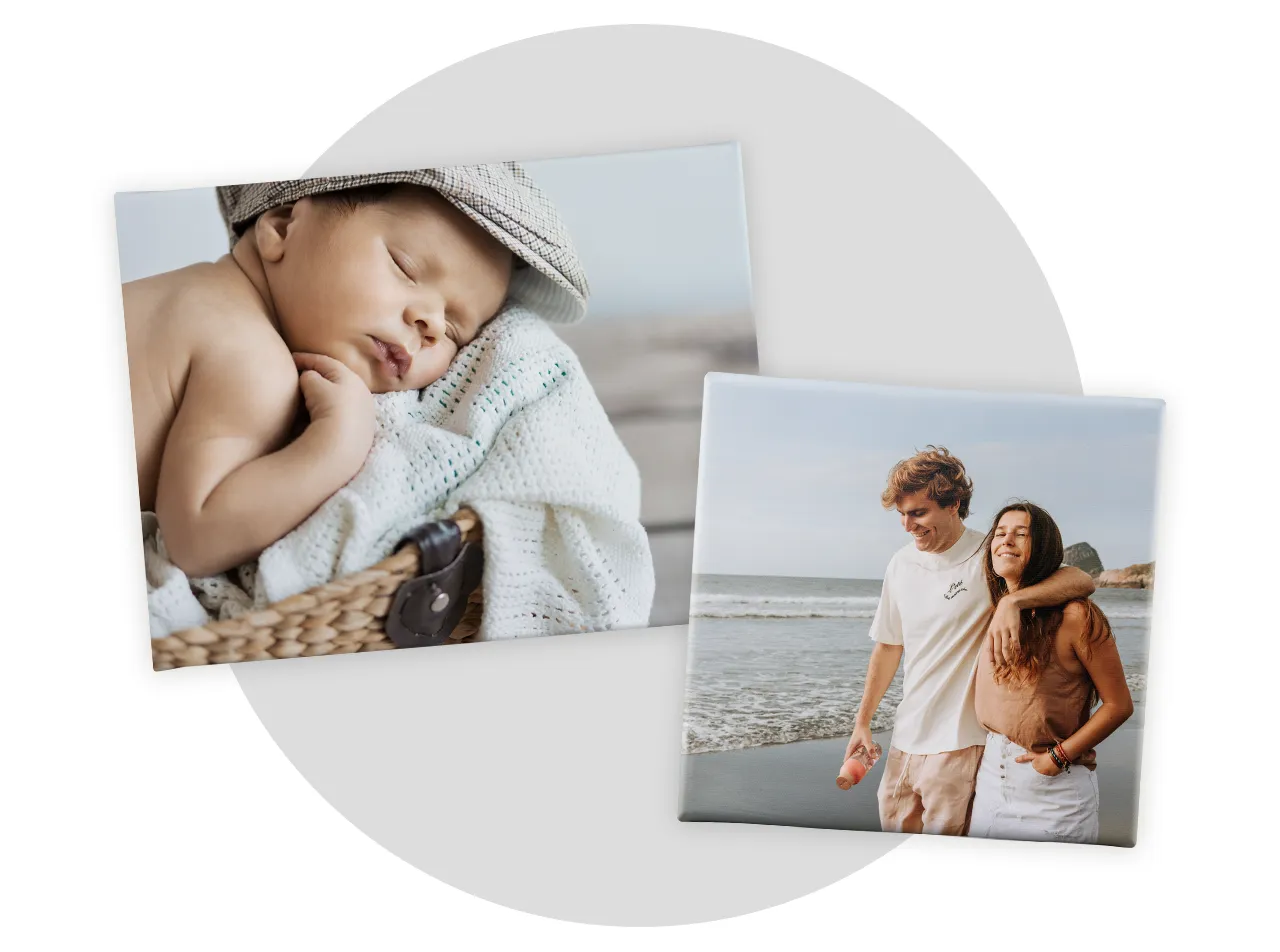 Bring your favourite moments home with personalised photo canvas prints