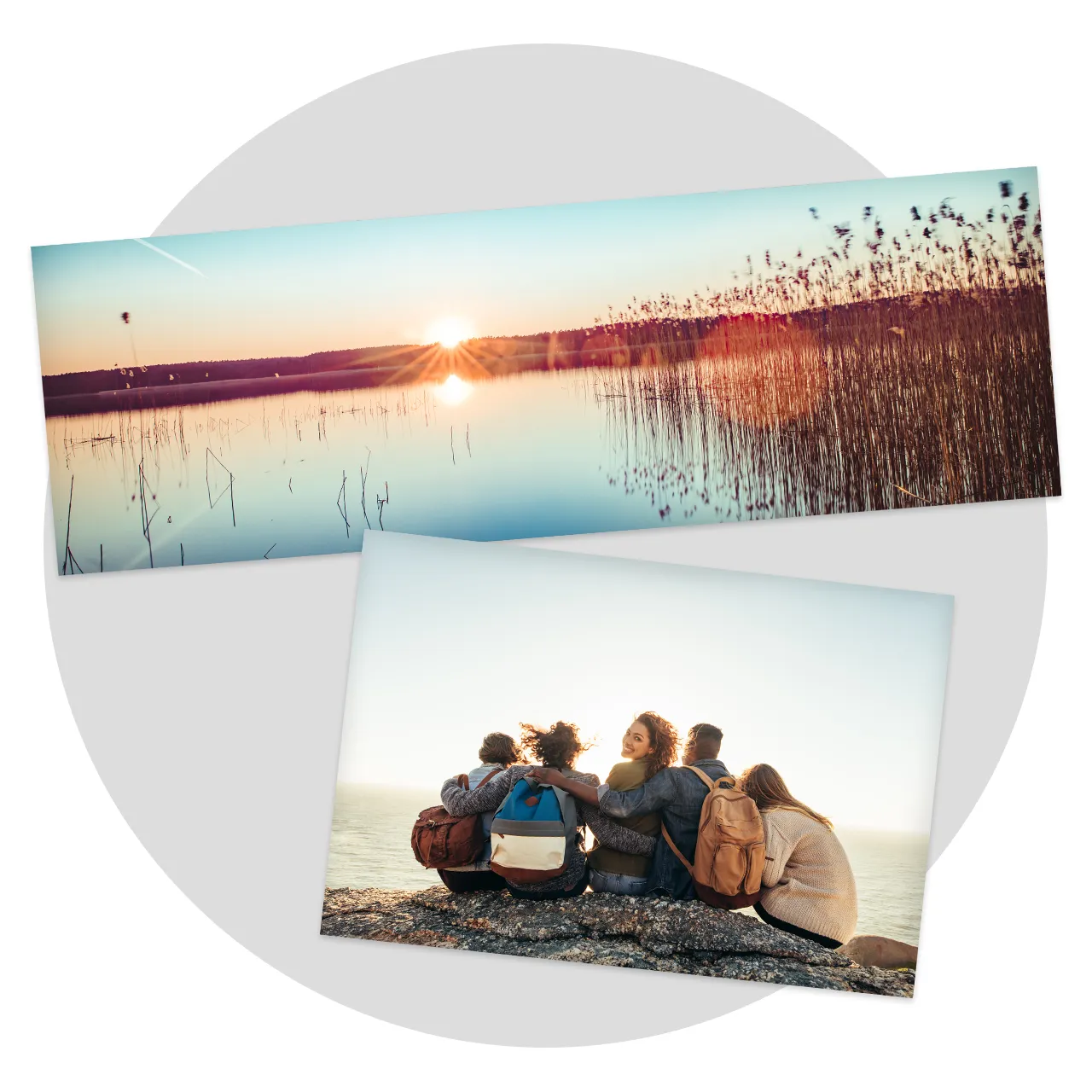 Lightweight foam board photo prints for any room