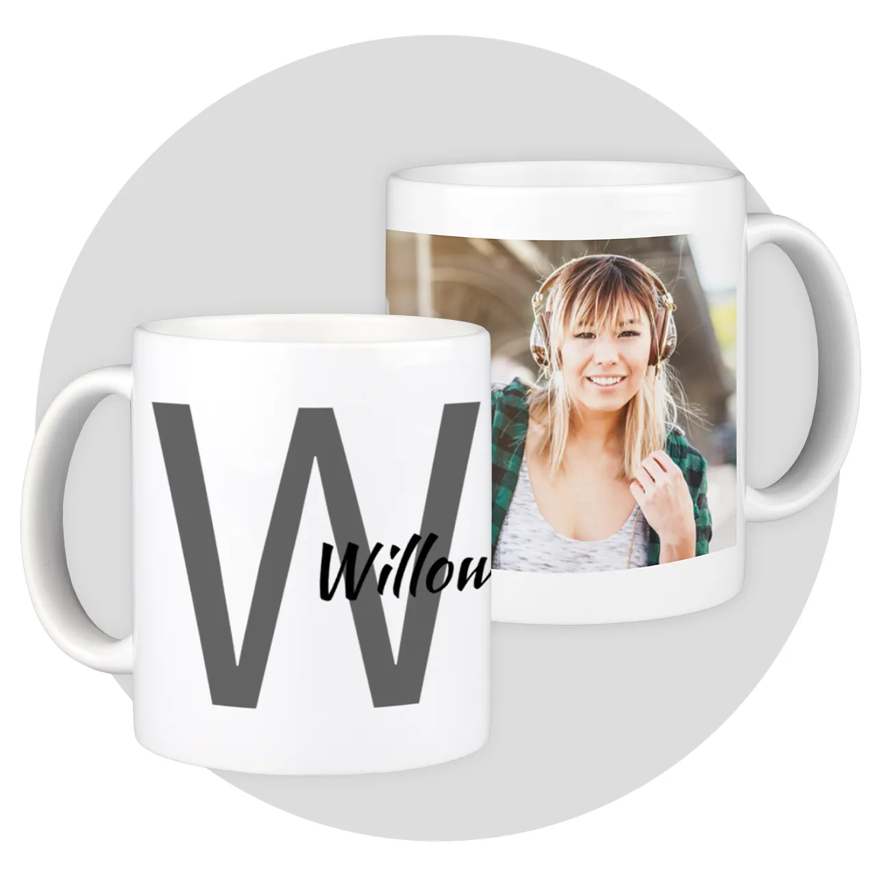 Photo mug as a unique 325 ml gift idea Surprise your loved ones with a photo mug – glossy ceramic, 325 ml, custom printed at Morrisons Photo.