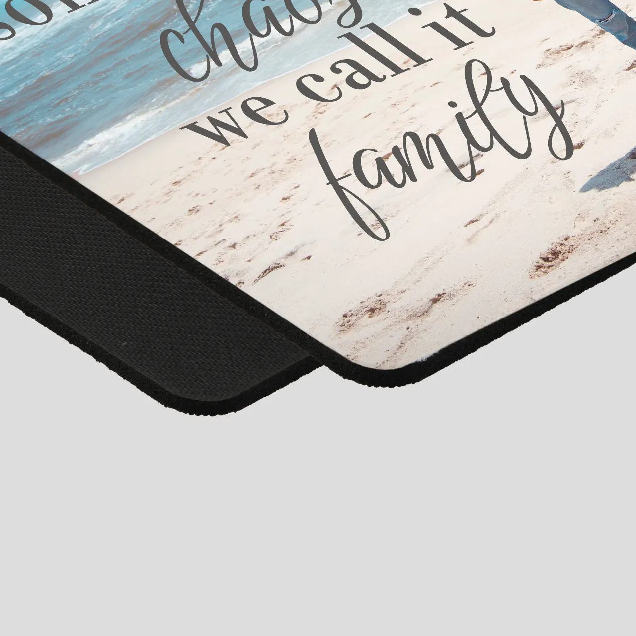 Personalised mouse mat, high-quality and non-slip materials The personalised mouse mat is non-slip and has a matte surface. Just perfect for working comfortably on your computer!