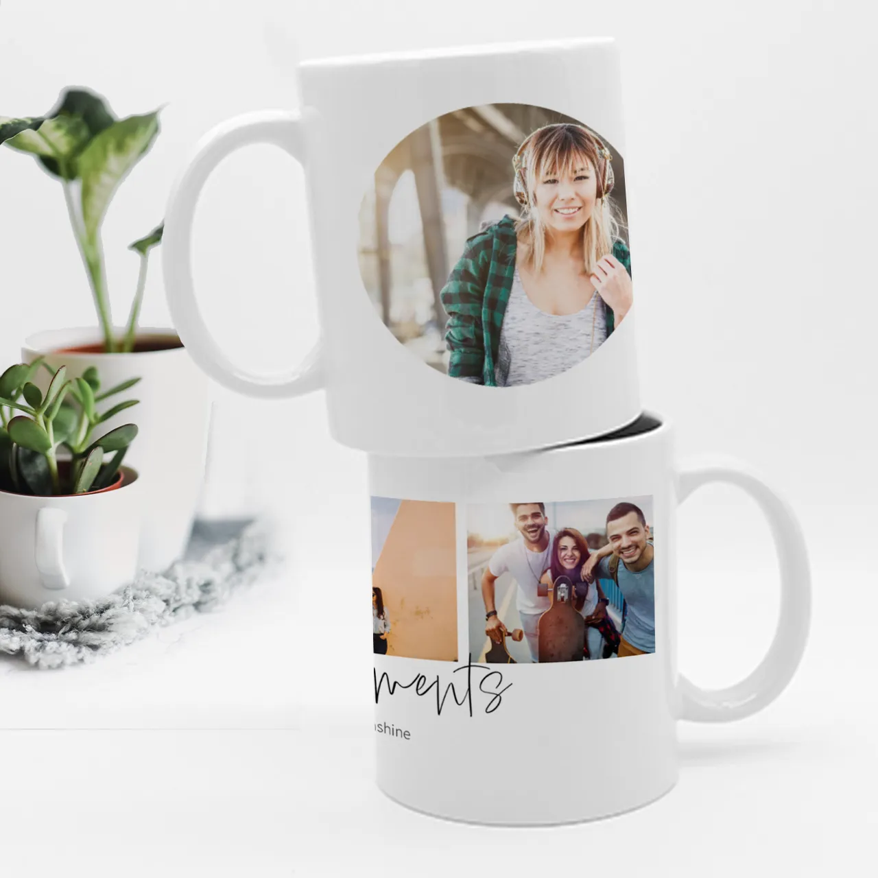Photo mug with single image or collage Design a photo mug with one image or a collage – Morrisons Photo prints each mug with love and attention to detail.