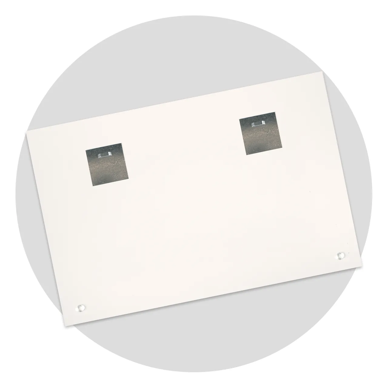 Set of aluminium photo prints with matte finish